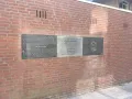 Triptiek met muur